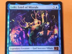 Loki, Lord of Misrule - Foil M MTG Commander: Marvel Super Heroes (MSC) NM - Image 3