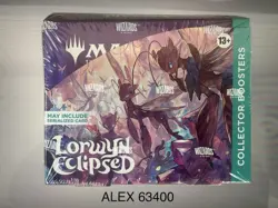 DISPLAY Magic The Gathering LORWYN ECLIPSED Collector Booster Box Anglais - Image 1