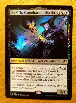 Mtg Magic: # FOIL # Xu-Ifit, Osteoharmonikerin, Osteoharmonist, DEUTSCH - Image 1