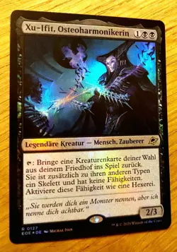 Mtg Magic: # FOIL # Xu-Ifit, Osteoharmonikerin, Osteoharmonist, DEUTSCH - Image 2