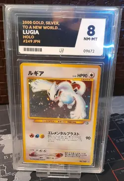 Pokemon TCG Lugia 249 Neo Genesis Holo Rare Japanese - ACE 8 - Image 1