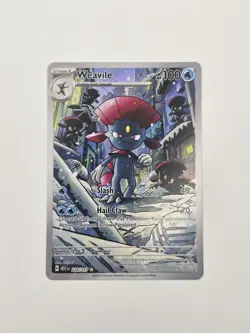 Weavile 228/217 Ascended Heroes Pokemon Card Full Art TCG Illustration Rare - Image 1