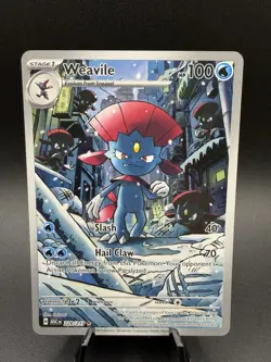 Pokemon Weavile IR 228/217 Me: Ascended Heroes Illustration Rare NM Pokemon TCG - Image 1