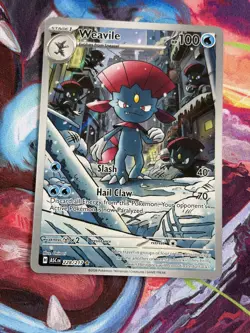 Weavile 228/217 Ascended Heroes Illustration Rare Full Art Holo EN Pokemon TCG - Image 1