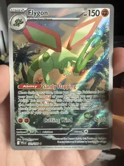 Pokemon TCG Flygon 101/94 Phantasmal Flames Illustration Rare Holo PSA poss 10 - Image 1