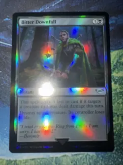 Bitter Downfall Foil MTG LOTR - Image 1
