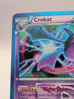 Crobat - 55/135 Holo Rare English Plasma Storm Pokemon Card HP - Image 5