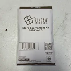 Gundam Card Game Store Tournament Kit Vol. 3 2026 Sealed Bandai - Image 1