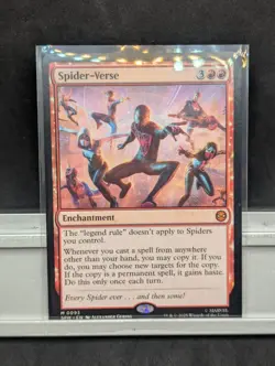 Spider-Verse X1 NM Marvel's Spider Man MTG - Image 1