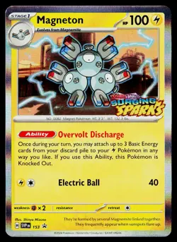 SV: Scarlet & Violet Promo Cards Magneton 153 Holo NM - Image 1