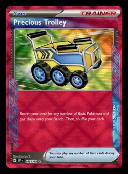 Precious Trolley 185/191 ACE SPEC Rare Surging Sparks Pokemon Card - Image 2
