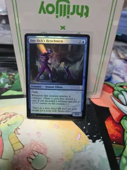 NM Foil Doc Ock's Henchmen, MTG, Marvel's Spider-Man, Magic the Gathering, 30 - Image 1