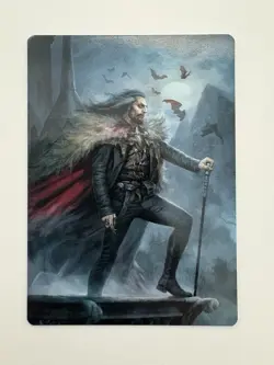 Dracula Blood Immortal Art Series MTG Magic the Gathering Card NM Near Mint VOW - Image 1