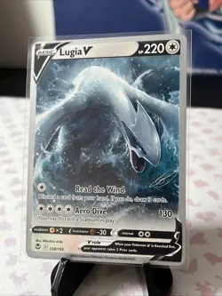 Pokemon TCG 2023 World Championship Lugia Cards Lugia V 138/195 - Image 2
