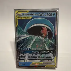 Pokemon Magikarp & Wailord GX Promo Holo TAG TEAM SM166 Sm Card English - Image 1