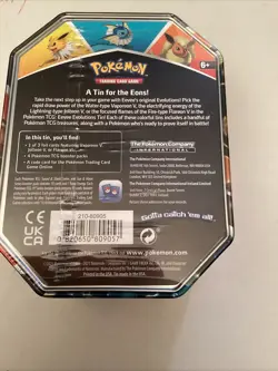 Pokemon Trading Card Game: Eevee Evolutions Tin - Booster Pack - Image 2