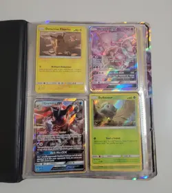 Pokemon Cards Detective Pikachu Complete Set With Multiples And Binder - Image 3