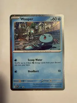 Wooper 155 Sv: Scarlet & Violet Promo Cards Holo - Image 1