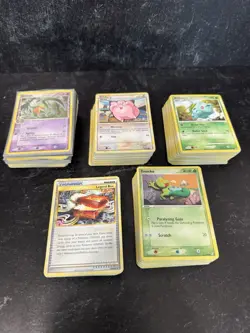 Pokemon Card Bulk Non-Holo Lot 2006-2010 Rare MP 313 Cards - Image 1