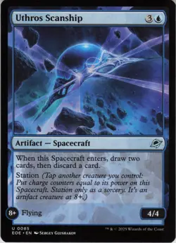 Uthros Scanship U Edge of Eternities 85 NM MTG - Image 1