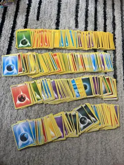 400+ Vintage To Mid Era Pokemon Card Lot Of Energy Cards - Image 1