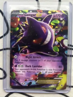 Pokemon Gengar EX TCG Card Phantom Forces Ultra Rare Holo, 34/119 - Image 1