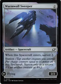 x4 Wurmwall Sweeper C Edge of Eternities 249 NM MTG - Image 1