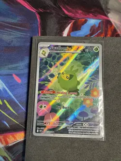 Pokemon TCG White Flare Swadloon Card IR 088/086 - Image 1