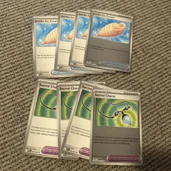 Phantasmal Flames (ENG) Set Of 8 Trainer Cards sacred charm/jumbo ice 087/094 - Image 1