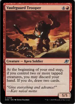 x3 Vaultguard Trooper U Edge of Eternities 166 NM MTG - Image 1