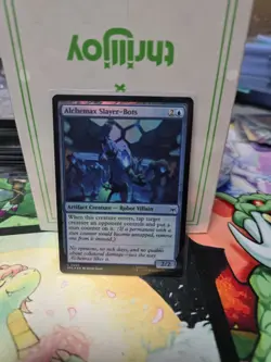 NM Foil Alchemax Slayer-Bots, MTG, Marvel's Spider-Man, Magic the Gathering, 5 - Image 1