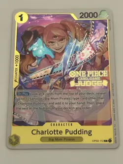 Charlotte Pudding OP03-112 (Judge Pack Vol. 2) One Piece Promotion Card Foil - Image 1