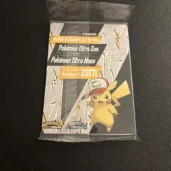 Pokemon TCG Ash's Pikachu SM108 Black Star Promo Trading Card - Image 2