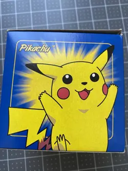 1999 Pokemon Pikachu 23K Gold-Plated Trading Card Burger King Blue Box SEALED - Image 4