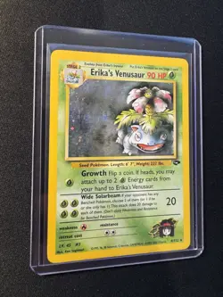 Erika’s Venusaur Holo 4/132 Gym Challenge - Vintage WotC Pokemon Card LP+ - Image 2