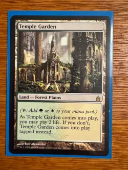 1x Temple Garden Ravnica: City of Guilds NM Near Mint MTG - Image 2