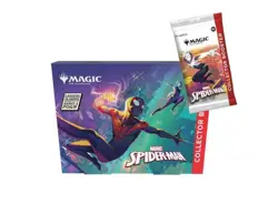 Magic: The Gathering Spider-Man Collector Omega Box Booster Marvel MTG - IN HAND - Image 2