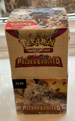 Pokemon TCG Scarlet & Violet Paldea Evolved Half Booster box - Sealed - Image 1