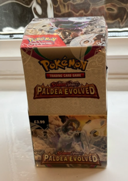 Pokemon TCG Scarlet & Violet Paldea Evolved Half Booster box - Sealed - Image 1
