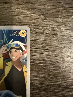 Captain Pikachu Chinese Gem Pack Vol 5 0107/07 Full Art Stamped - Image 4