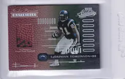 2001 Absolute Memorabilia #158 LaDainian Tomlinson RC Chargers ROOKIE CARD /850 - Image 1