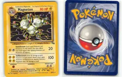 Magneton 26/62 Rare Fossil Pokemon Unlimited MP Sugimori - Image 3
