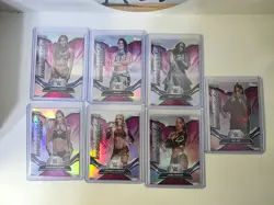 2026 Topps Chrome WWE Women's Division Refractor 17 Card Lot - Image 2