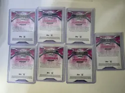 2026 Topps Chrome WWE Women's Division Refractor 17 Card Lot - Image 4