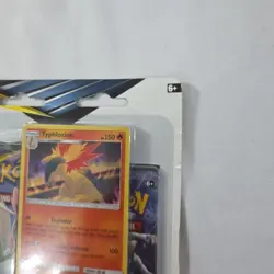 POKEMON SUN & MOON UNBROKEN BONDS 3 PACK TYPHLOSION Promo SM185 (SEALED BLISTER) - Image 5