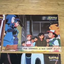 Topps Mewtwo Strikes Back Pokemon Movie Animation Edition 1998 Lot 4 Cards - Image 2