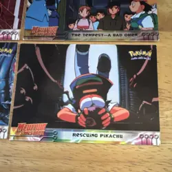 Topps Mewtwo Strikes Back Pokemon Movie Animation Edition 1998 Lot 4 Cards - Image 3