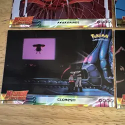 Topps Mewtwo Strikes Back Pokemon Movie Animation Edition 1998 Lot 4 Cards - Image 4