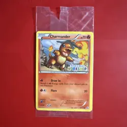 Build-A-Bear Workshop Charmander 11/113 Promo Eng 2013 SEALED Pokemon TCG - Image 1