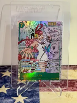 One Piece TCG Heroines Edition UTA Alt. Secret Rare MANGA (EB03-061) 🔥*read*🔥 - Image 1
